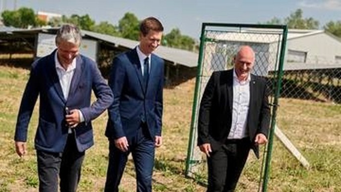 Novi solarni park MOL Grupe